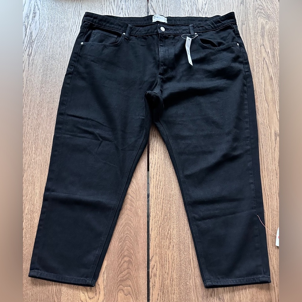 ASOS Black Straight Jeans Classic Fit W44-L30
